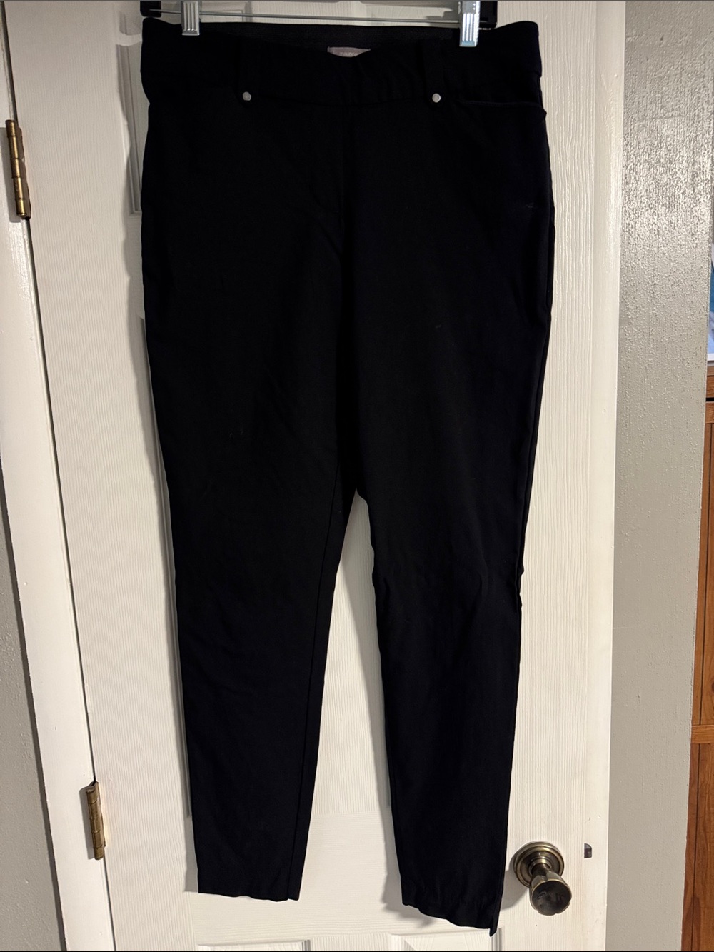 Maurice’s med long black dress pants